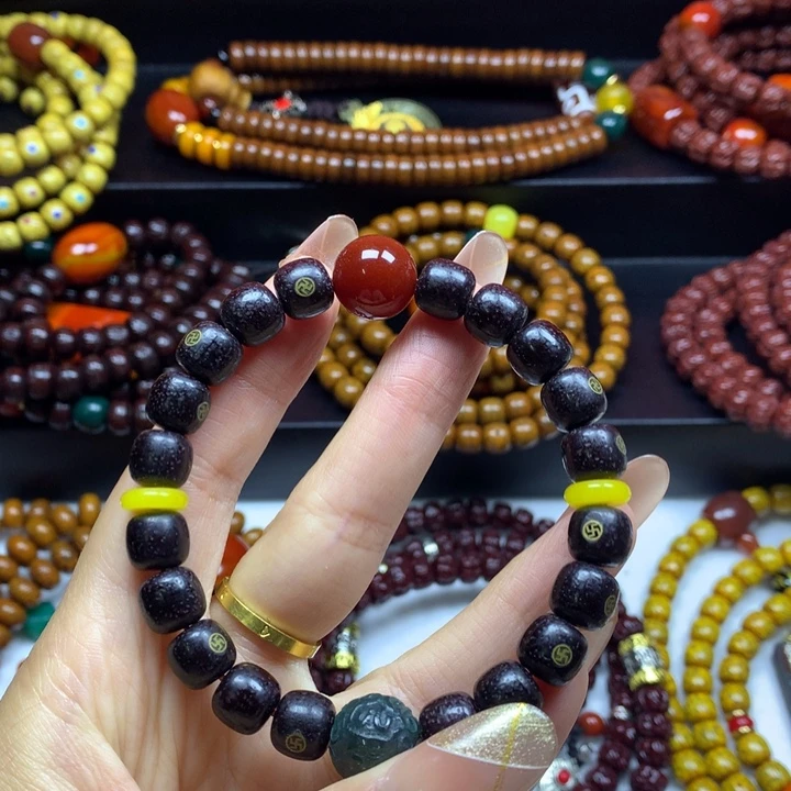 星月菩提吊坠菩提