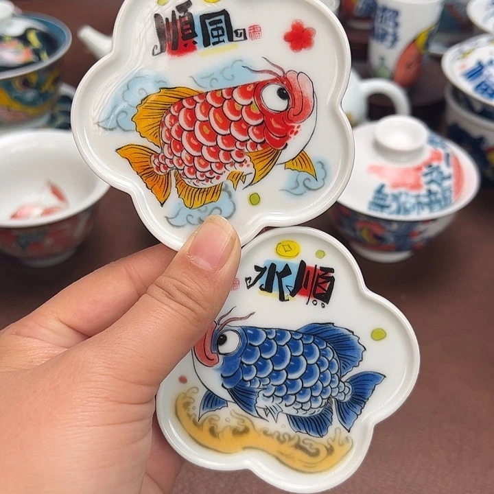 顺风顺水龙鱼一对