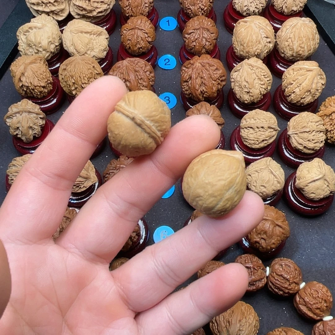 把件文玩核桃小寿桃