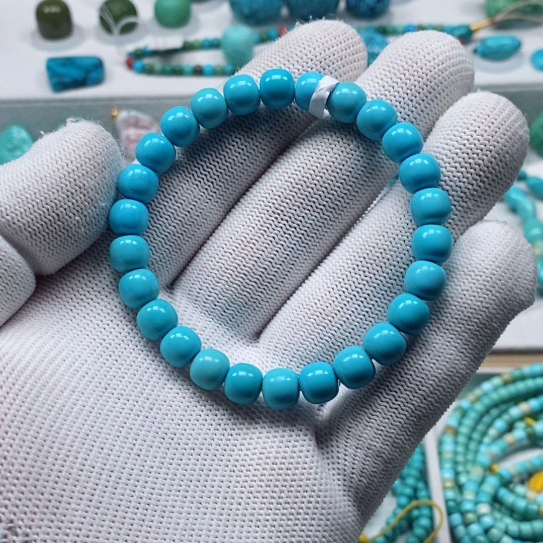 未镶嵌绿松石手链