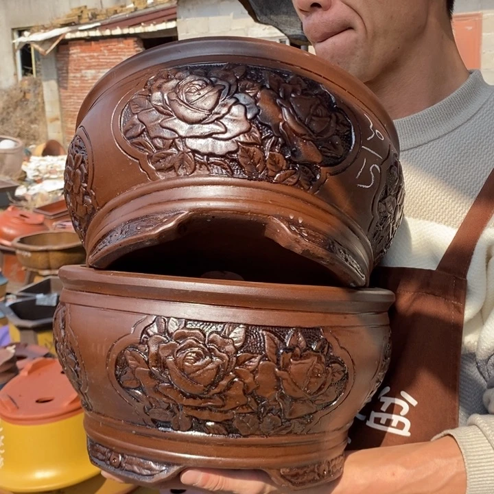 红陶紫砂器换了个新发型设计吧