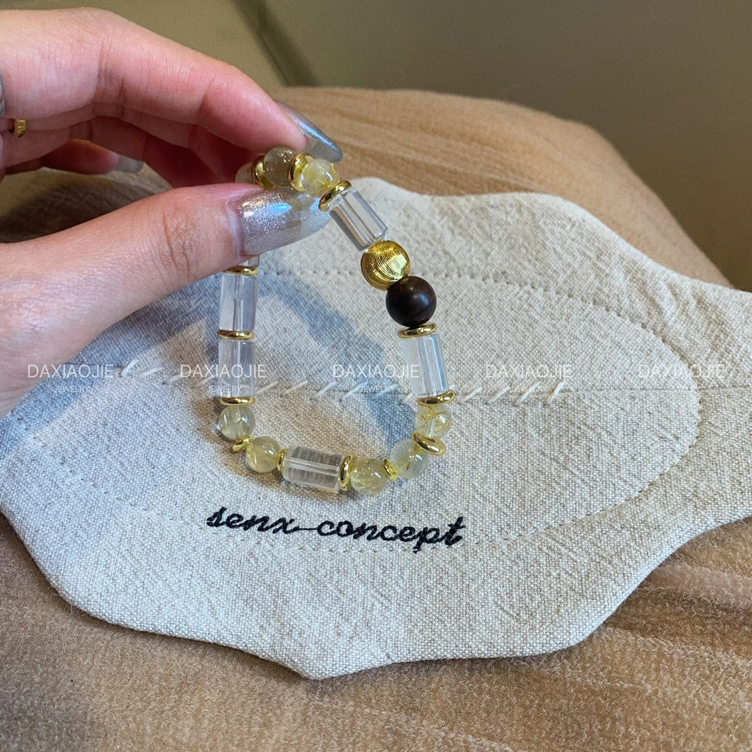 水晶手链 【041】ins高级感老钱风 限定款手工设计手链