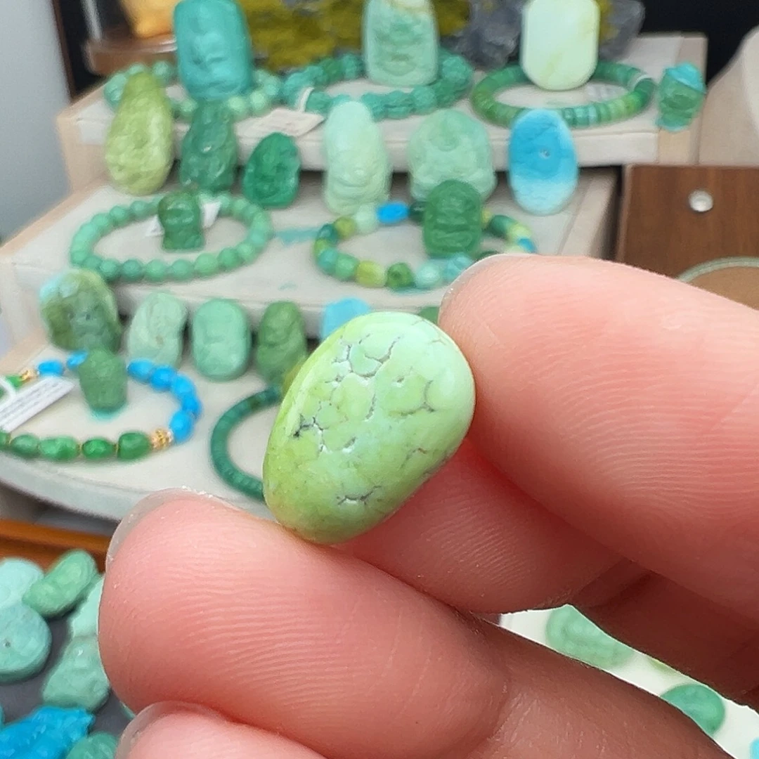 绿松石未镶嵌主播万珍