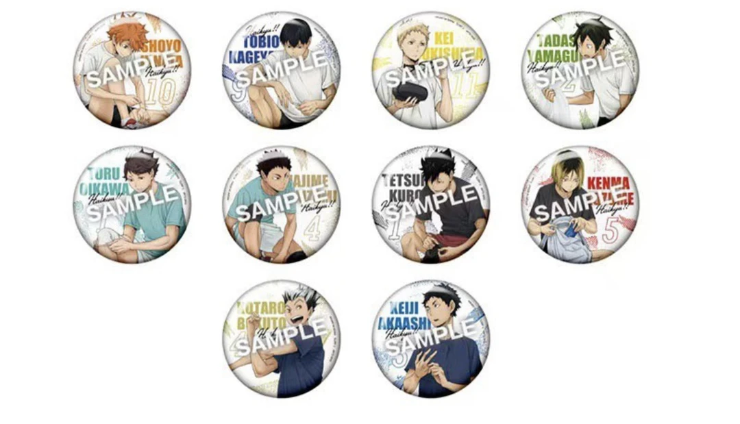 排球少年赛前准备吧唧 盲盒默认代拆 未成年禁止下单