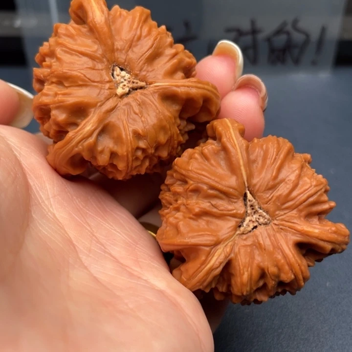 舍***得吊坠文玩核桃白狮子