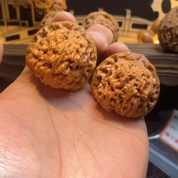 文玩核桃把件利41团子疙瘩纹