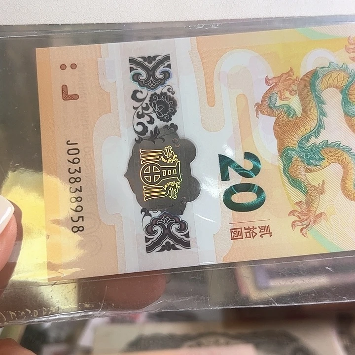 2024年龙年纪念钞一张958