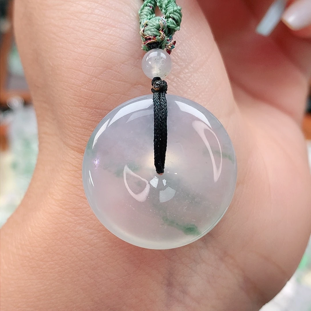 颈饰未镶嵌翡翠扣