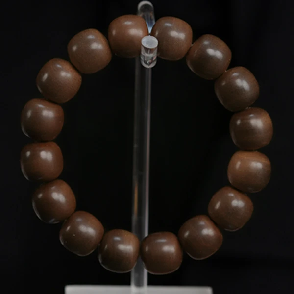 李涂先生元旦专属【清欢】迈索尔老山檀13*14mm黑肉横纹单圈