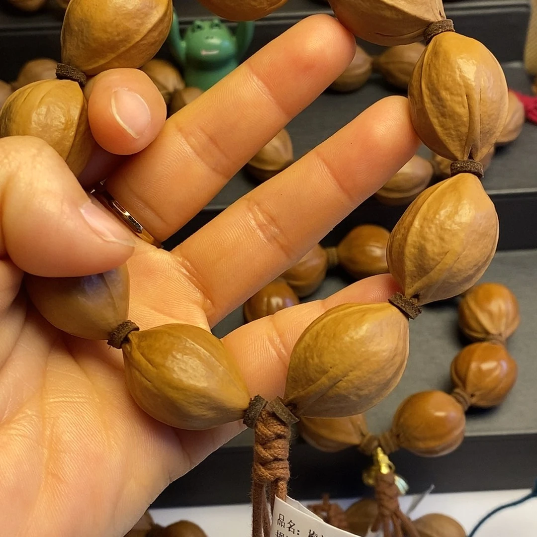 橄榄核手串/手链可***着梅林铁核21/30左右
