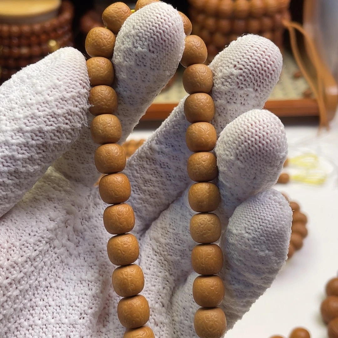 那***y手串猴头核桃微瑕波澜