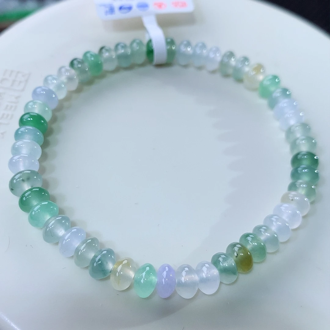 未镶嵌手串翡翠翡翠卡5.9