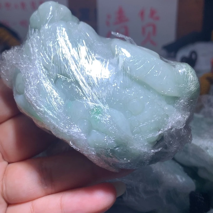颈饰未镶嵌翡翠保真天然A货翡翠