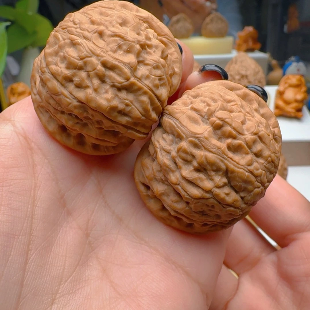 把件核桃39尺寸乾隆磨