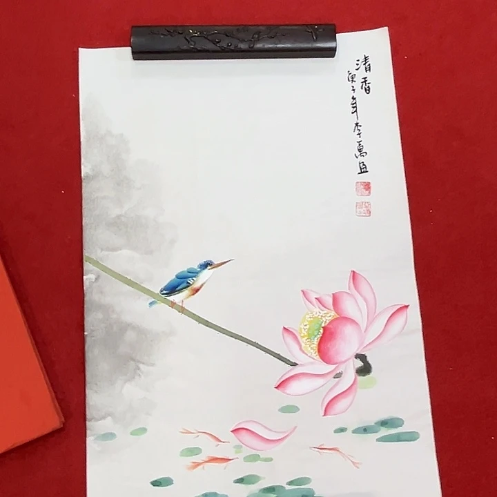 国画手绘图的绘制与制作