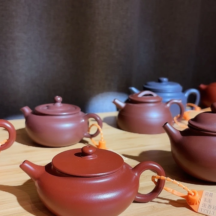 张香珍 朱泥扁晨壶