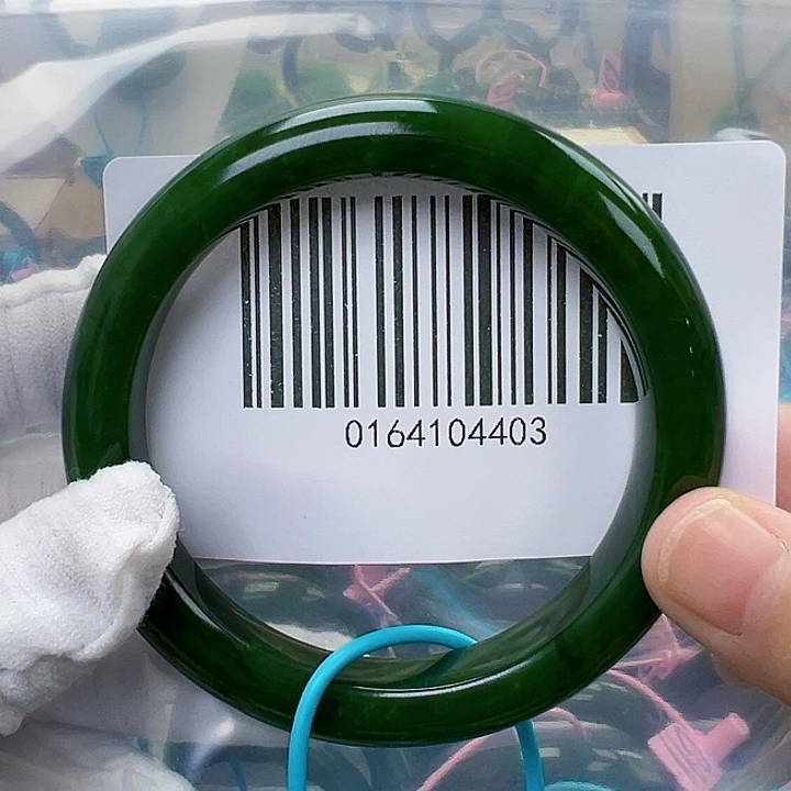 未镶嵌手镯和田玉微瑕5859