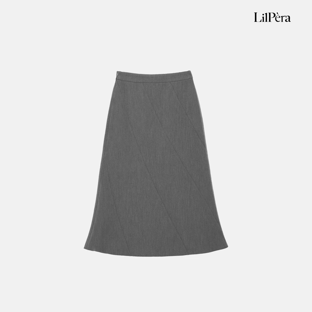 Lilpera【清仓福利】夏季斜裁分割半身裙X470