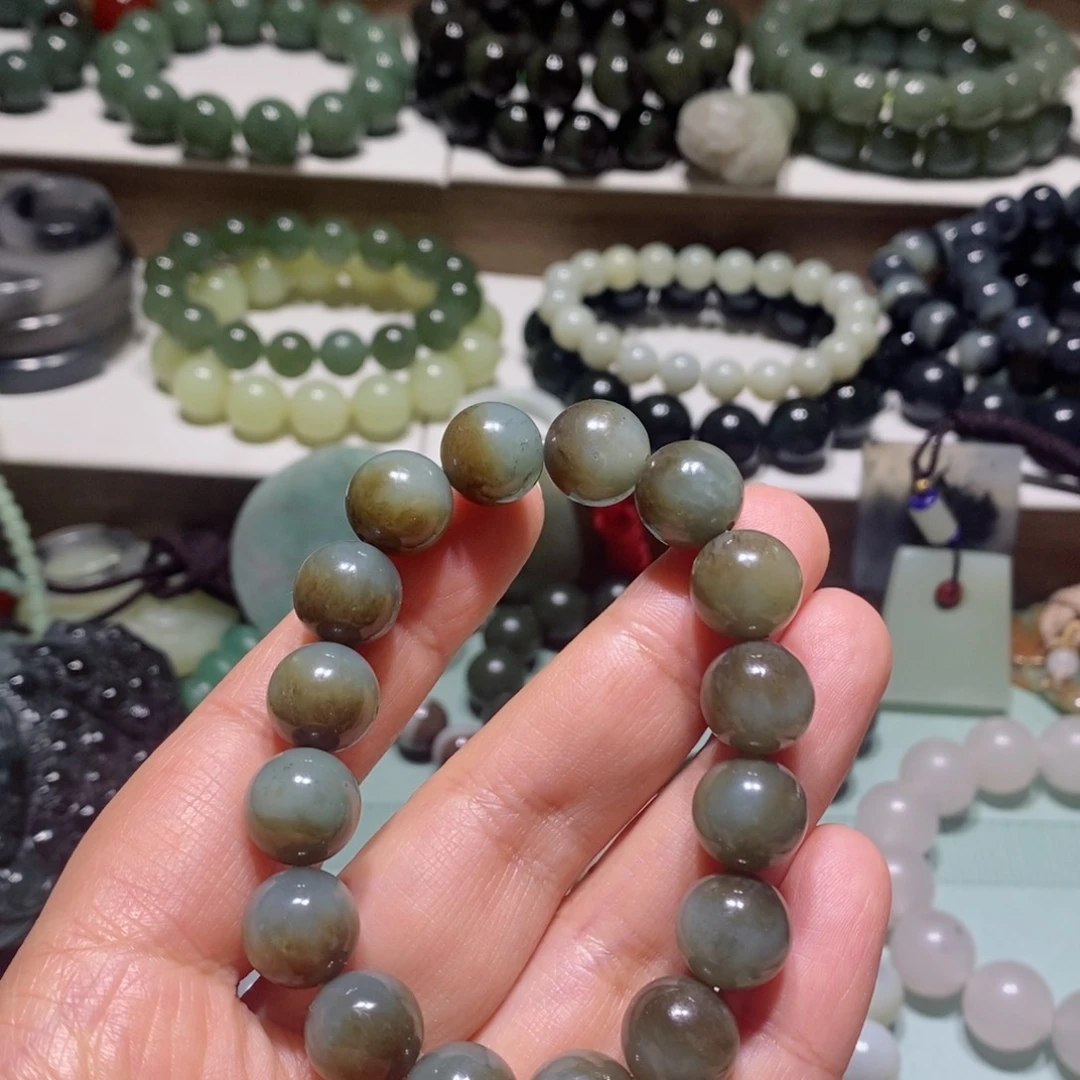 和田玉手链未镶嵌