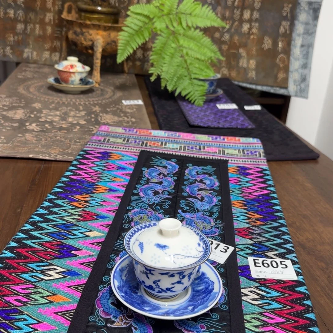 织绣12 都是一张价格三十六纺茶垫