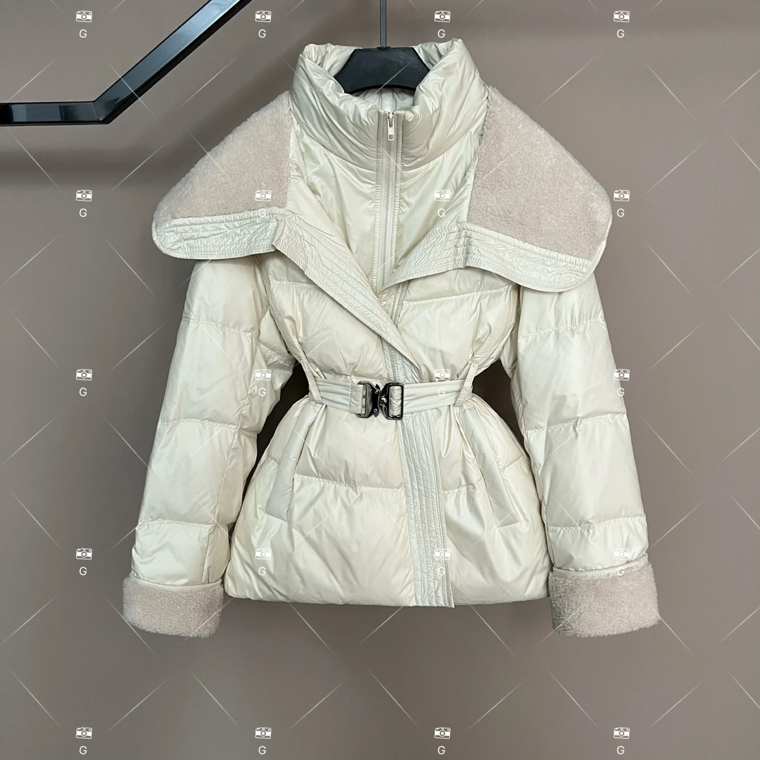 秋冬气质小香风时尚设计师中长款羽绒服 GS-58077