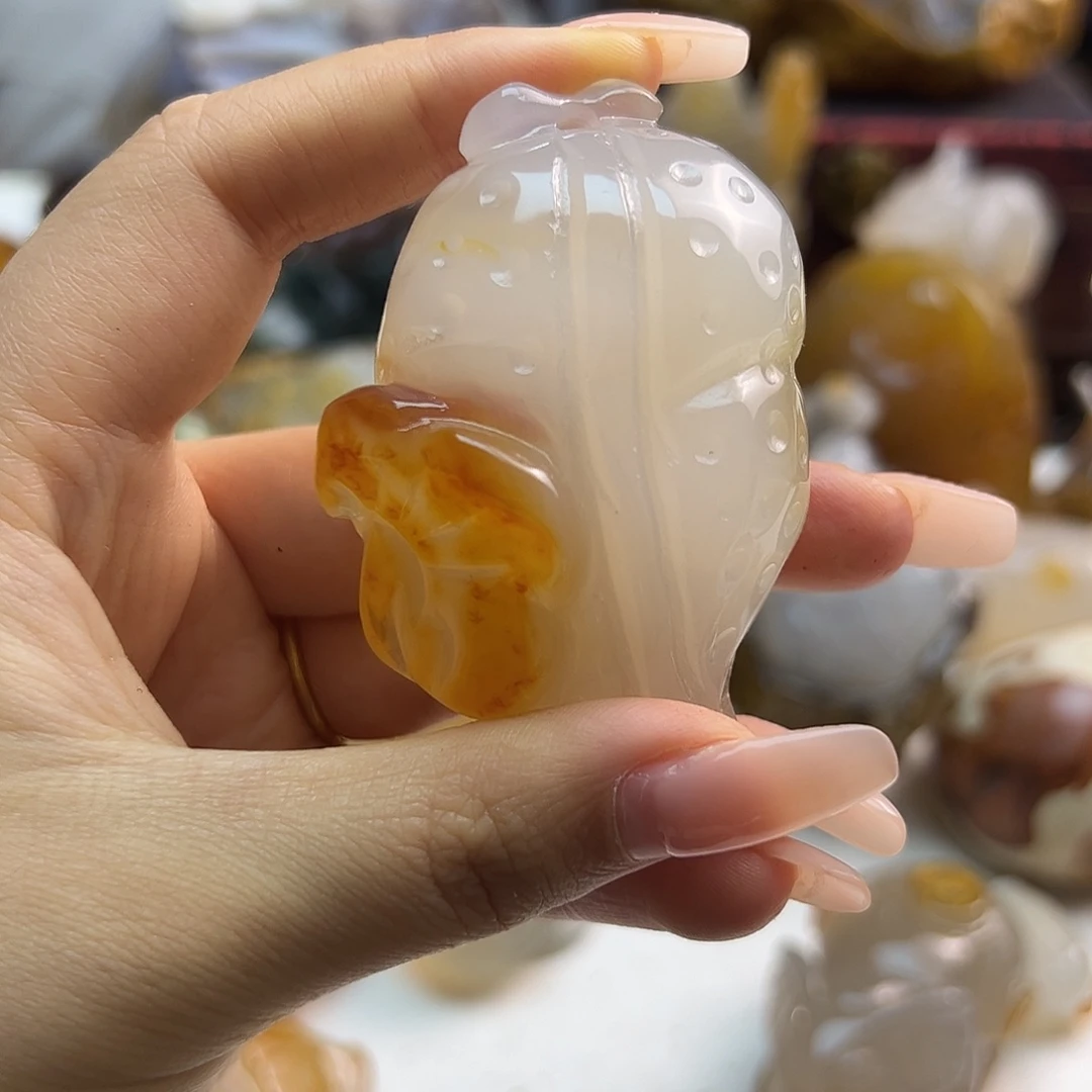 玛瑙/玉髓合金颈饰