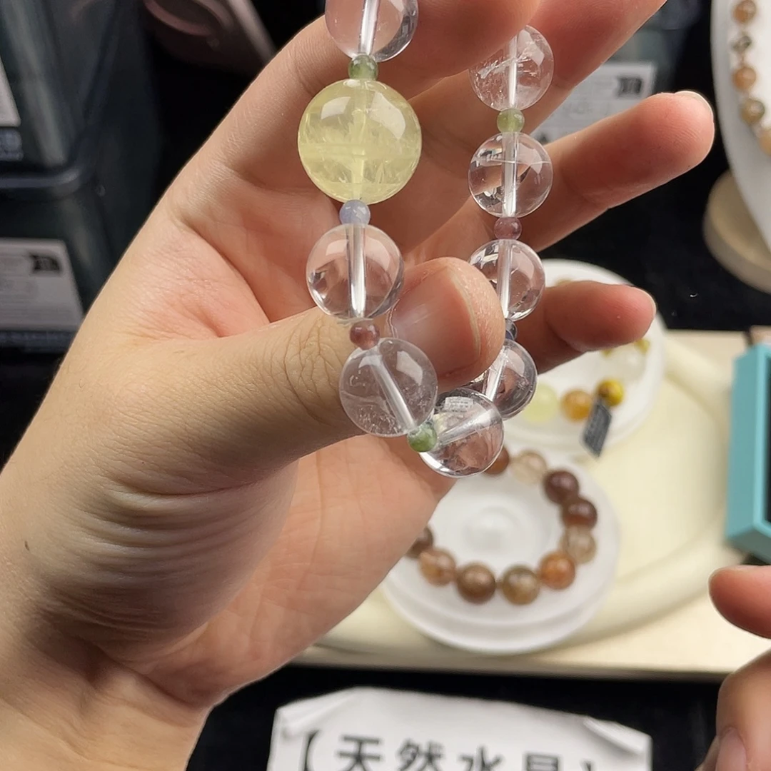 银S925镶嵌手链水晶