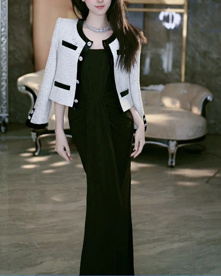 1-28【香香女孩】淑媛气质小香外套