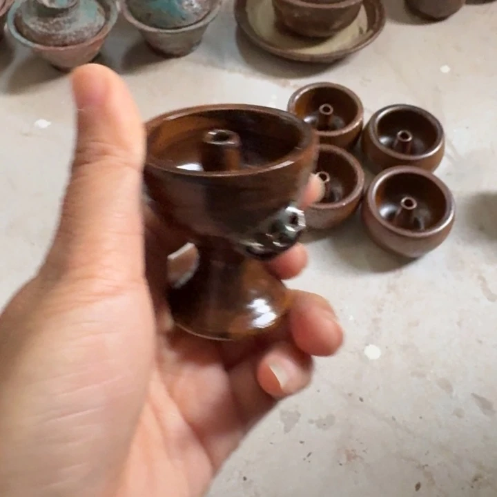 静***呢景德镇陶瓷艺术小油灯