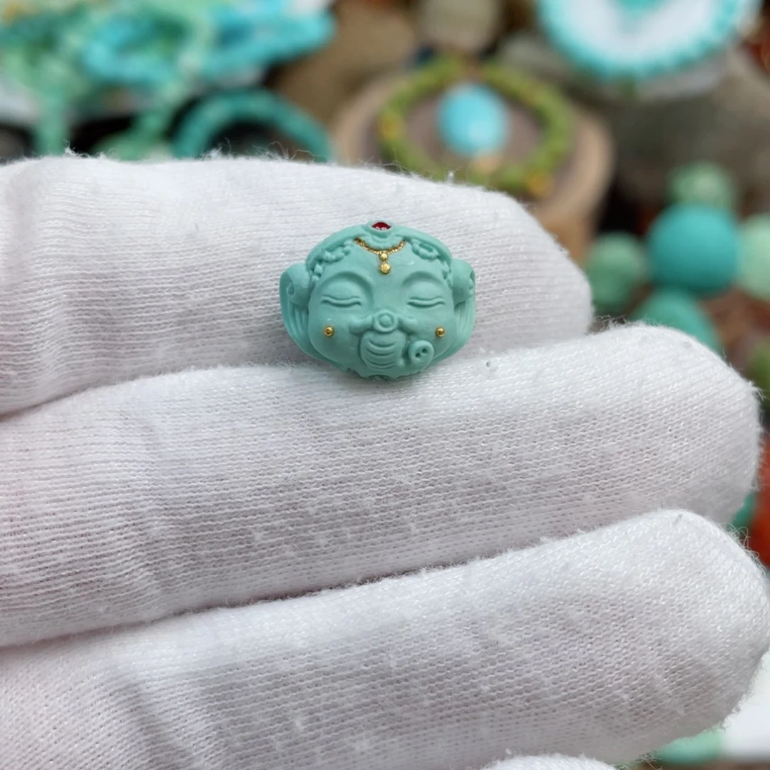 绿松石珠宝奇石未镶嵌