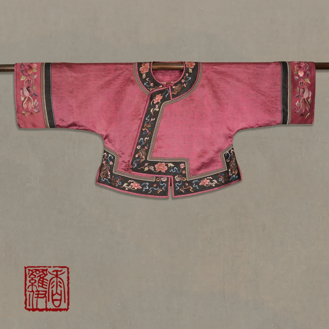 香罗伊【胭脂锦蝠】传统中式汉服绣花上衣