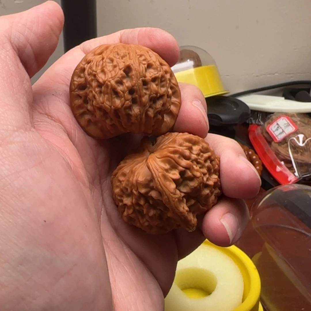 文玩核桃把件血麒麟