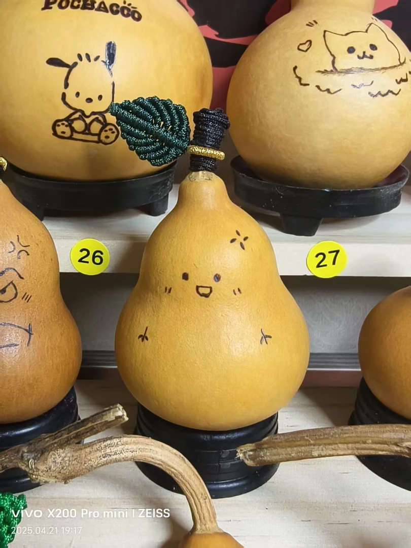 标题就一物一拍手工葫芦，默认微瑕