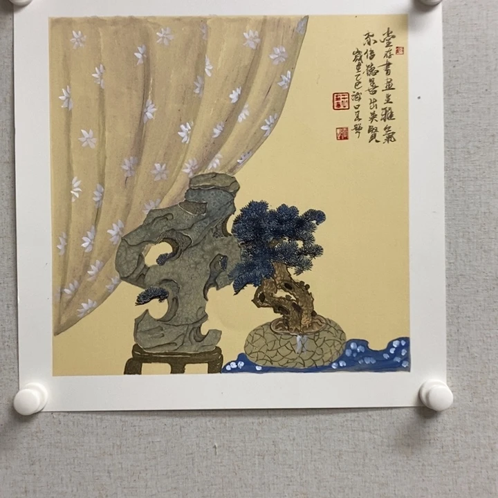 国画亲笔手绘原创