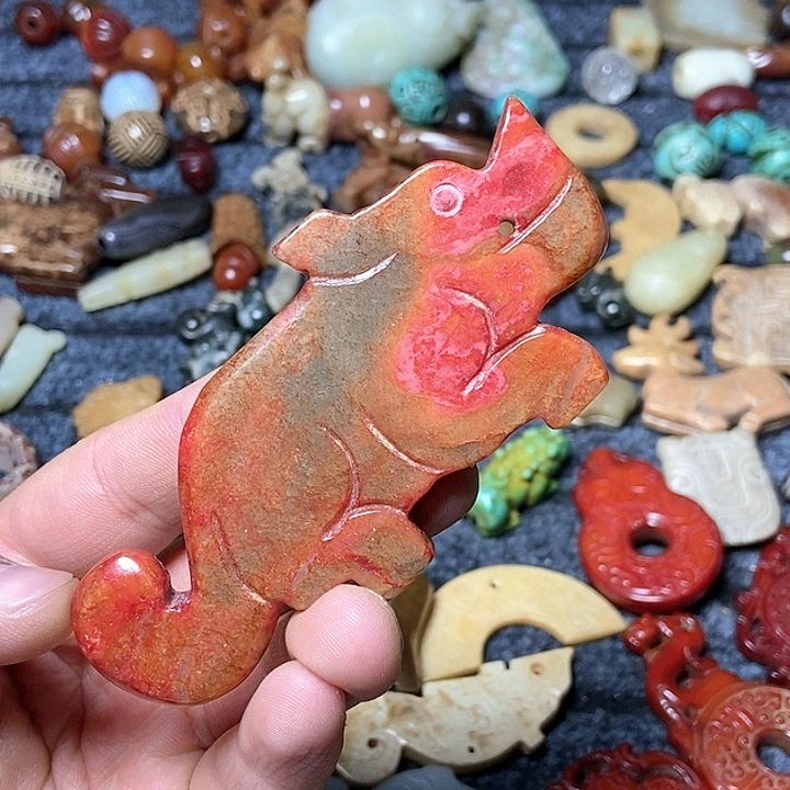 和田玉未镶嵌颈饰30