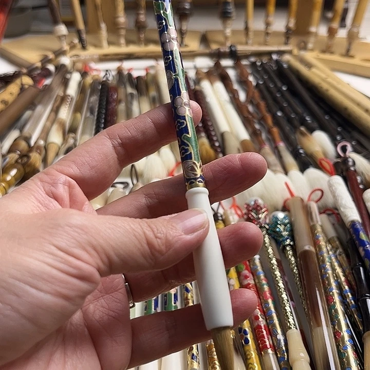 法朗彩驼骨狼毫1支