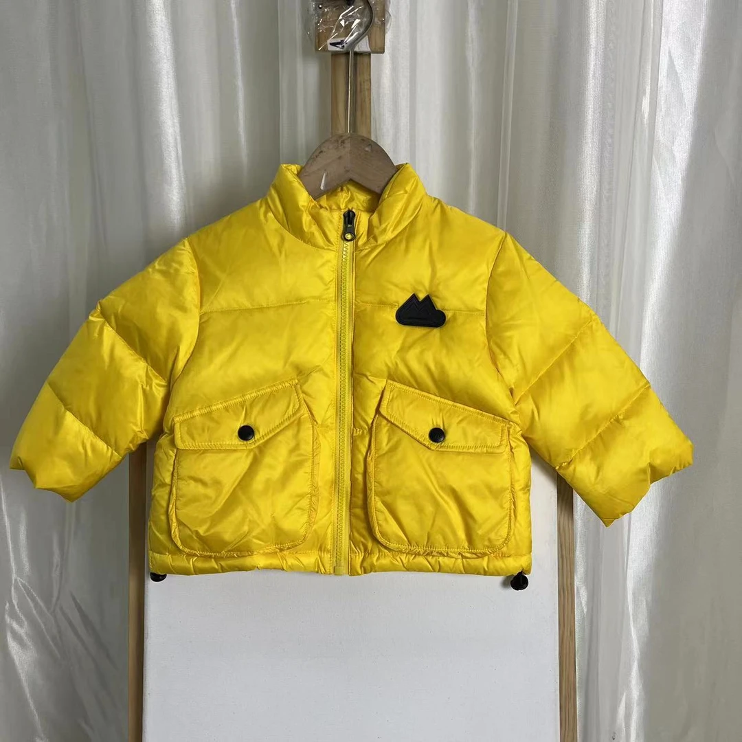 509黄色羽绒服r697