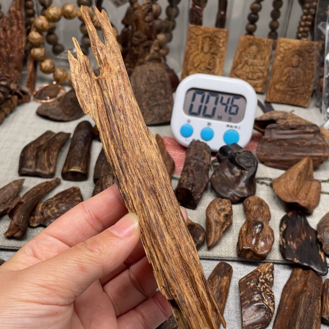 沉香碎屑沉香泰国登留眉10+