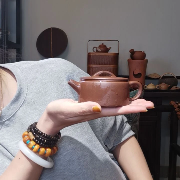 【闪购商品】紫砂茶壶用****7汉瓦壶半手