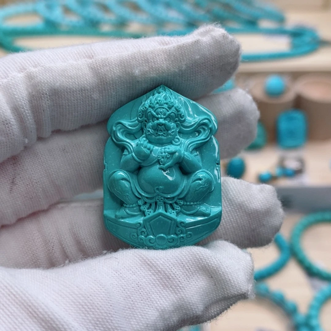 绿松石珠宝奇石未镶嵌