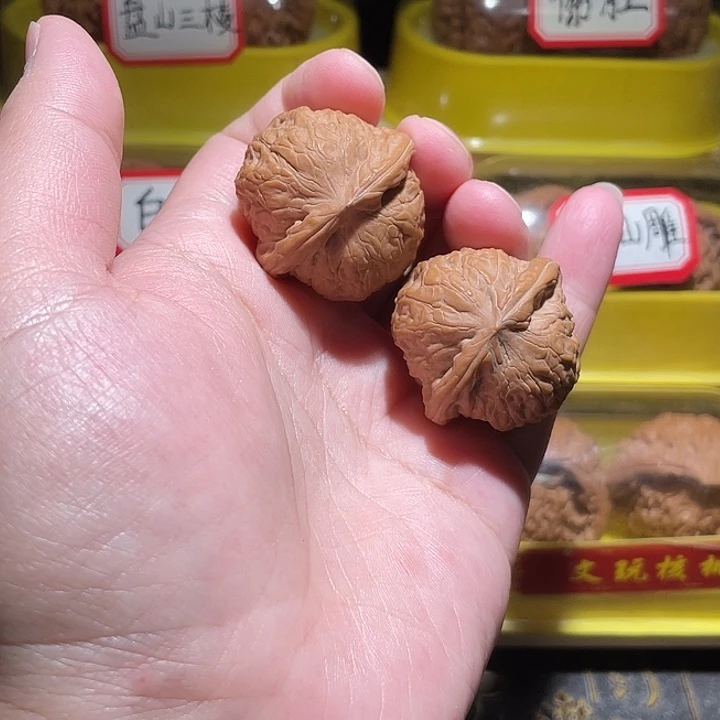 文玩核桃把件乾隆磨3.4