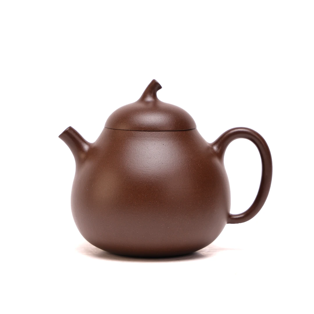【汪汪茶器】高茄瓜-紫脂泥150cc（MK00221）