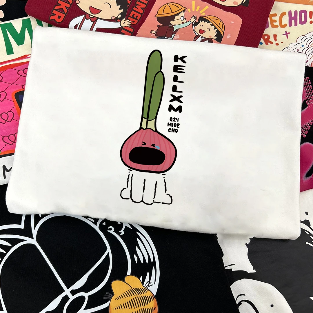 mnmf【001-072】时尚百搭纯棉打底衫短袖T恤设计感小众韩版休闲上衣