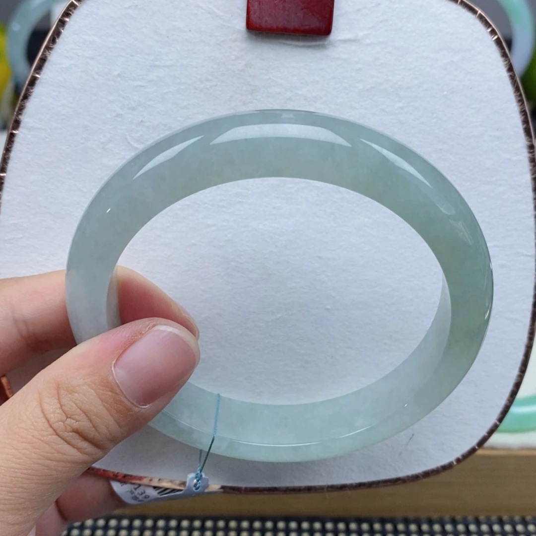 【闪购商品】未镶嵌手镯翡翠天然翡翠手镯冰晴