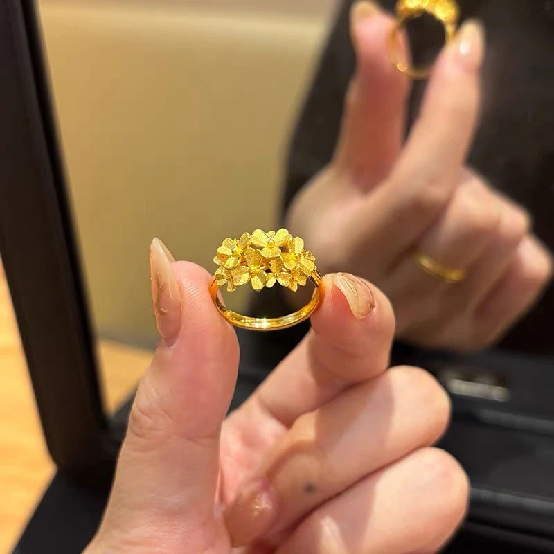 铜合金戒指 DIY时尚戒指指环