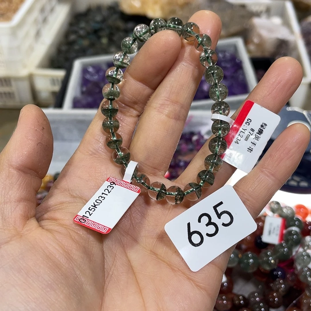 水晶手串7m m未镶嵌M***.y l 234