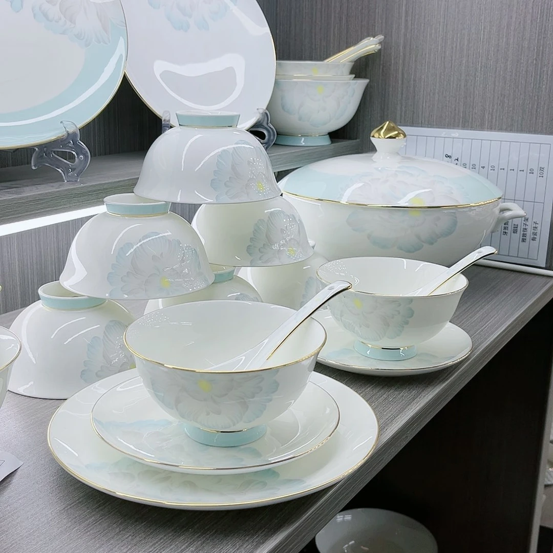 瓷瀏**柔景德镇钻雅陶瓷餐具