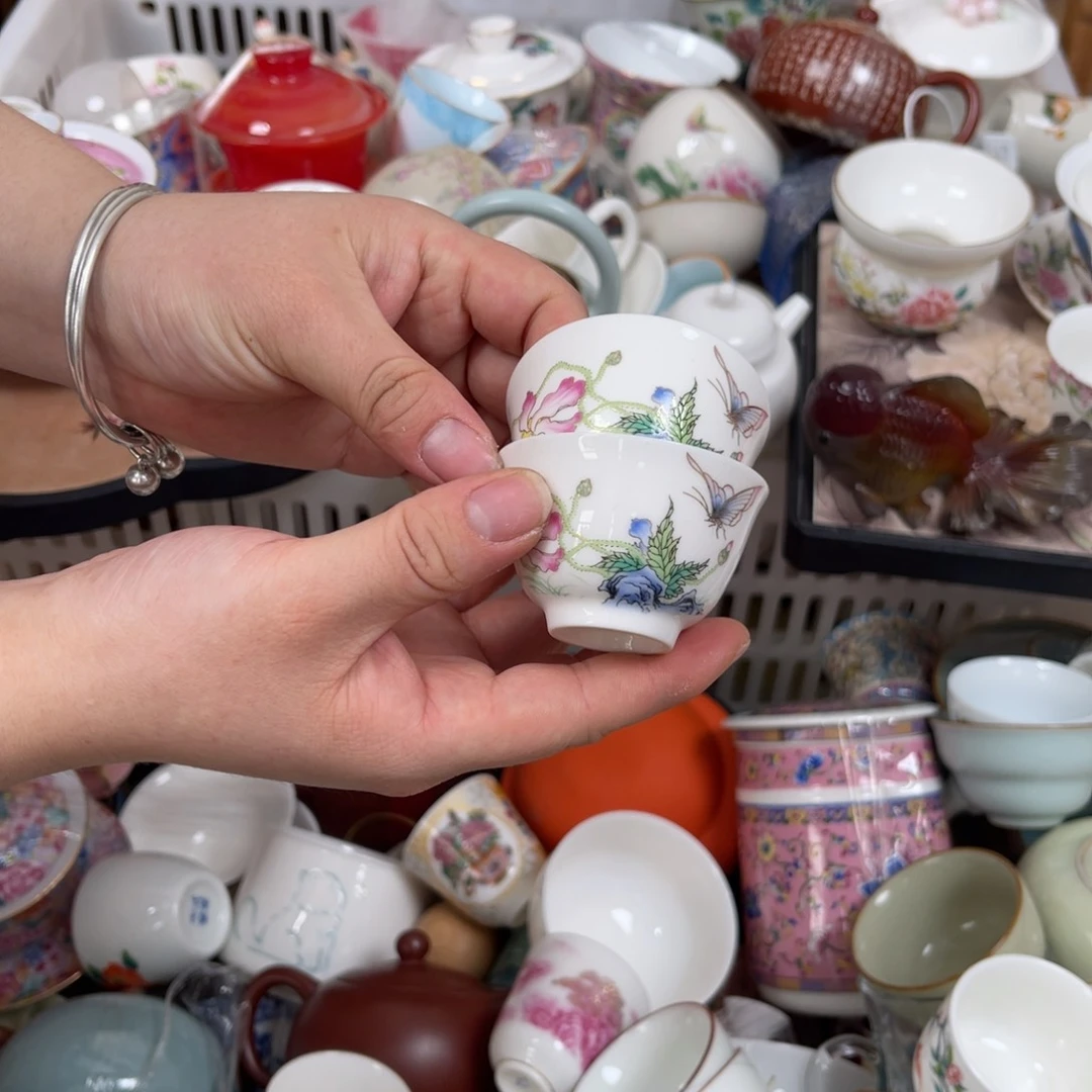 瓷片陶瓷茶具家用配件