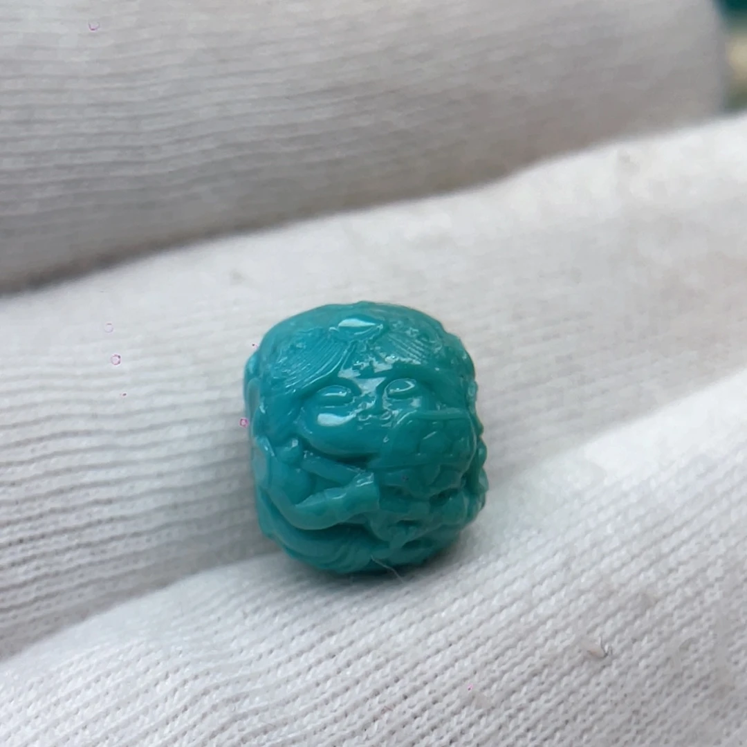 绿松石未镶嵌颈饰卡11.2-9.6