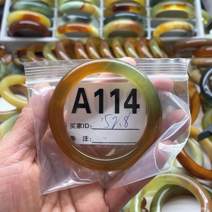 蛇纹石玉未镶嵌手镯瑾*瑾